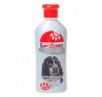 Биовакс Оттеночный шампунь для собак черных и серых мастей, 355 мл